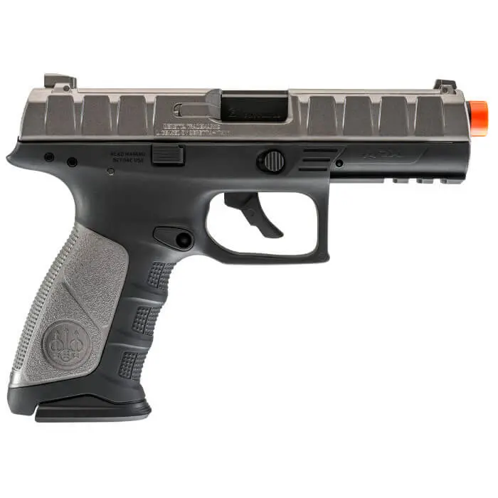 Beretta Apx 6Mm Co2 Half-Blowback Airsoft Pistol - Silver & Black 2