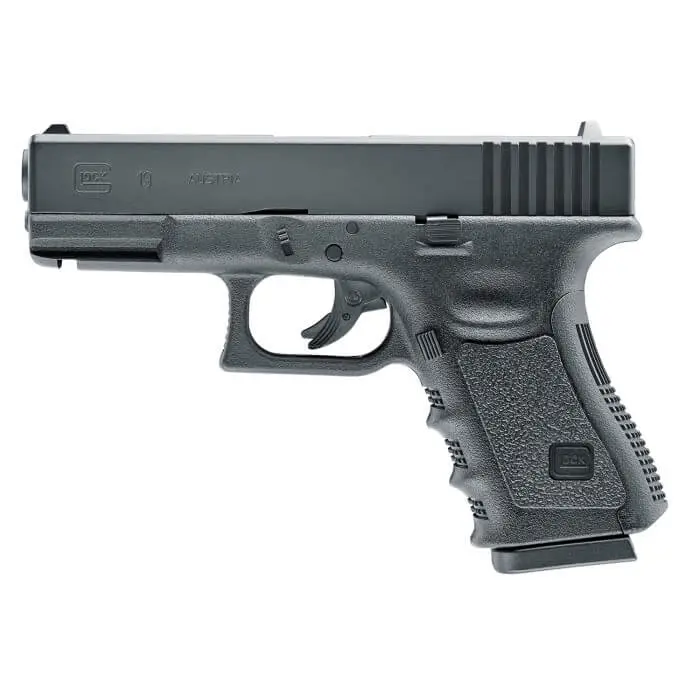 Glock G19 Gen 3 Black .177 Caliber Co2 Airgun Bb Pistol - Non Blowback- 410 Fps 2