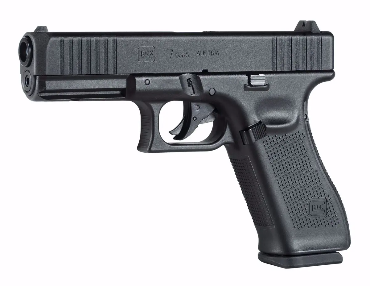 Glock 17 Gen5 Co2 Blowback .177Cal (4.5Mm) Airgun Pellet Pistol  - With Drop-Free Belt Fed Magazine 1