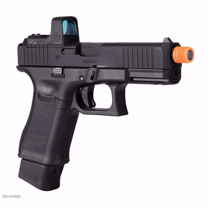 New - Glock 19 Gen5 Mos Full Blowback Full Metal Slide W/Threaded Barrel Co2 Airsoft Pistol 1