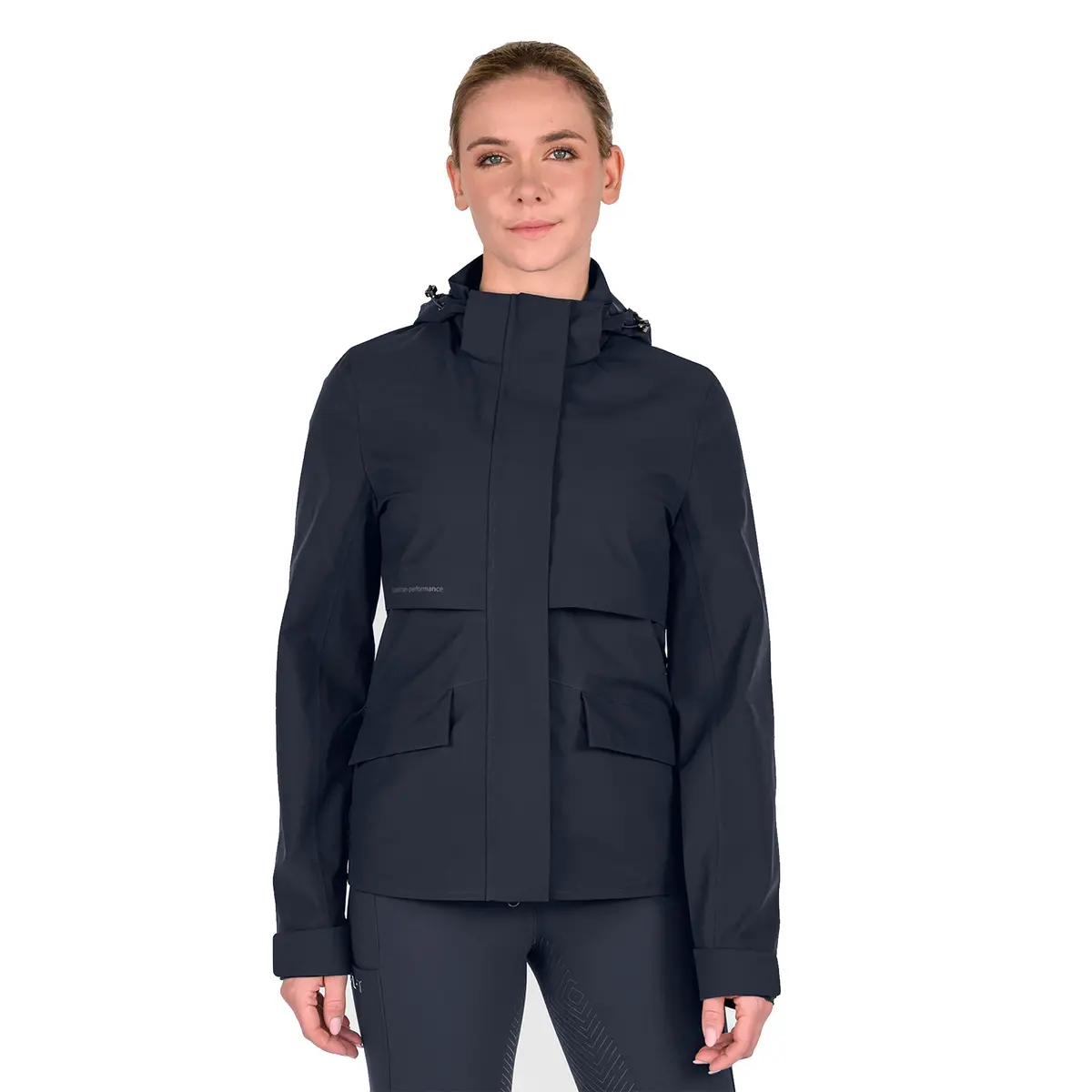 Elt Performance Rain Jacket Deep Blue 1