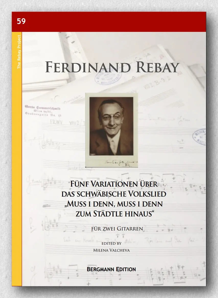 Rebay [059], Fünf Variationen Über Muss I Denn 1