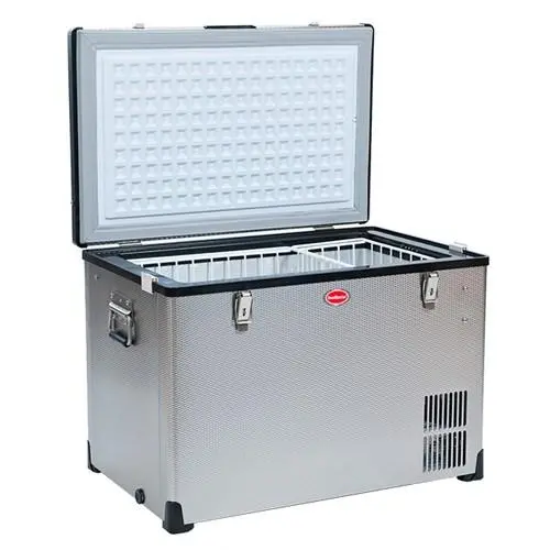Snomaster 40L Stainless Steel Portable Fridge/Freezer 12/220Volt 1
