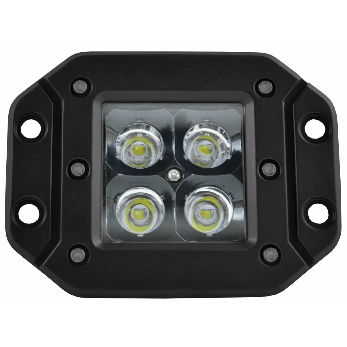 Speeddemon 4 Pack Black Ops Flush Mount Work/Driving/Flood Light ("Driving" On Sale Discontinued) 1