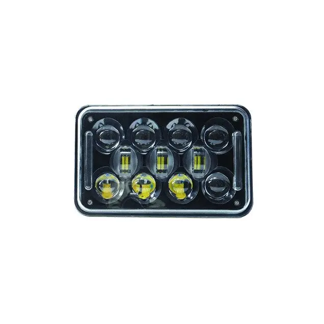 Speeddemon Off Road 4X6 Sealed Beam Replacement Headlights - Black Ops 1