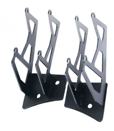 Speeddemon Led Mounting Bracket - Jeep Windshield Dual Worklight Mount (Jk Mount) - 4Pack/6Pack Mount 1