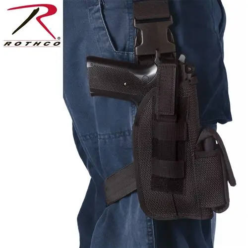 Rothco Tactical Leg 5" Holster - Black 1