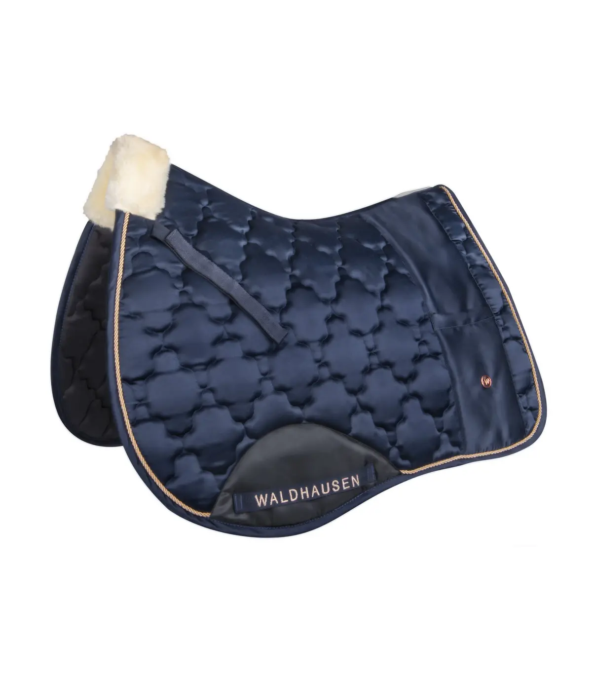Saddle Pad All Purpose Modern Rose Night Blue 1