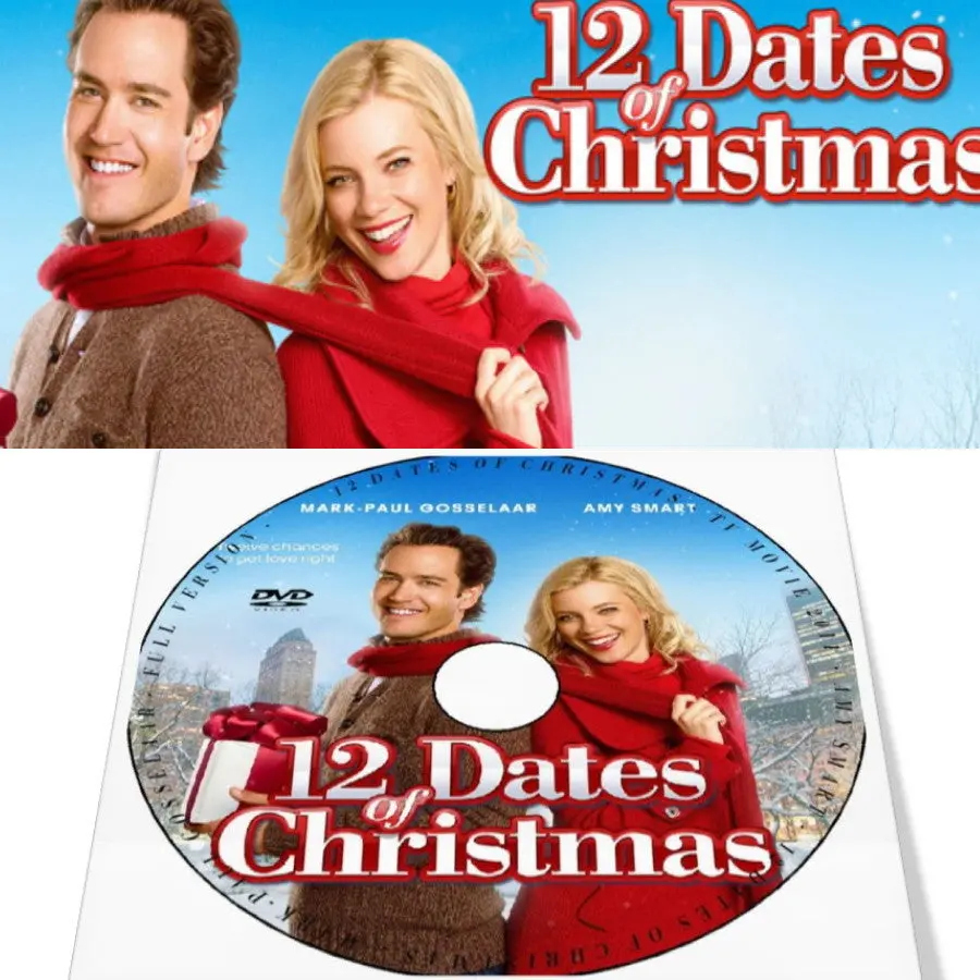 12 Dates Of Christmas Dvd 2011 Movie Amy Smart Mark-Paul Gosselaar 1