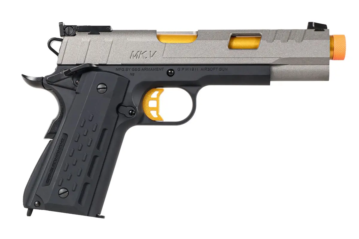 New! G&G Armament - Gx45 Mkv Gray/Gold 2