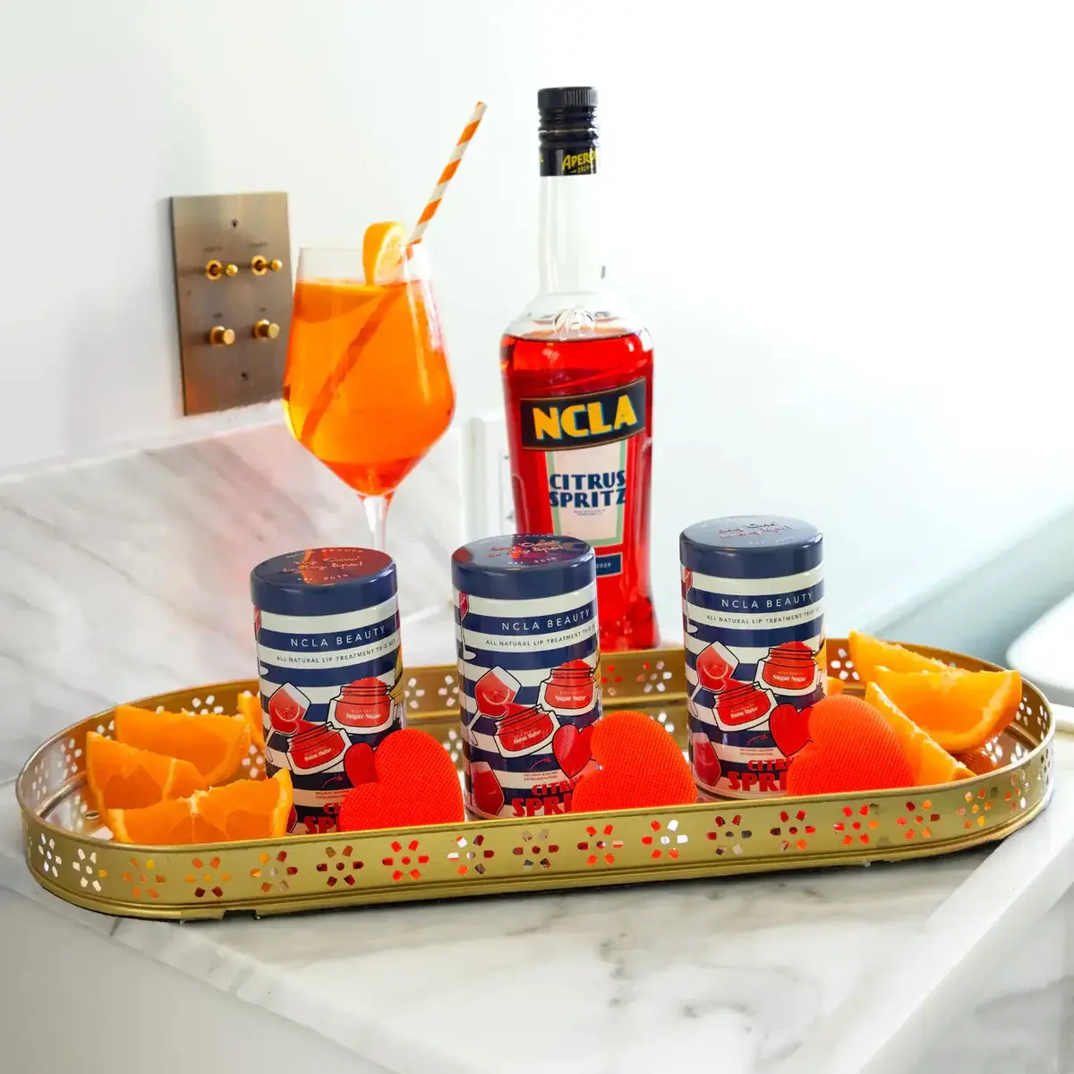 Citrus Spritz Lip Care Duo + Lip Scrubber 2