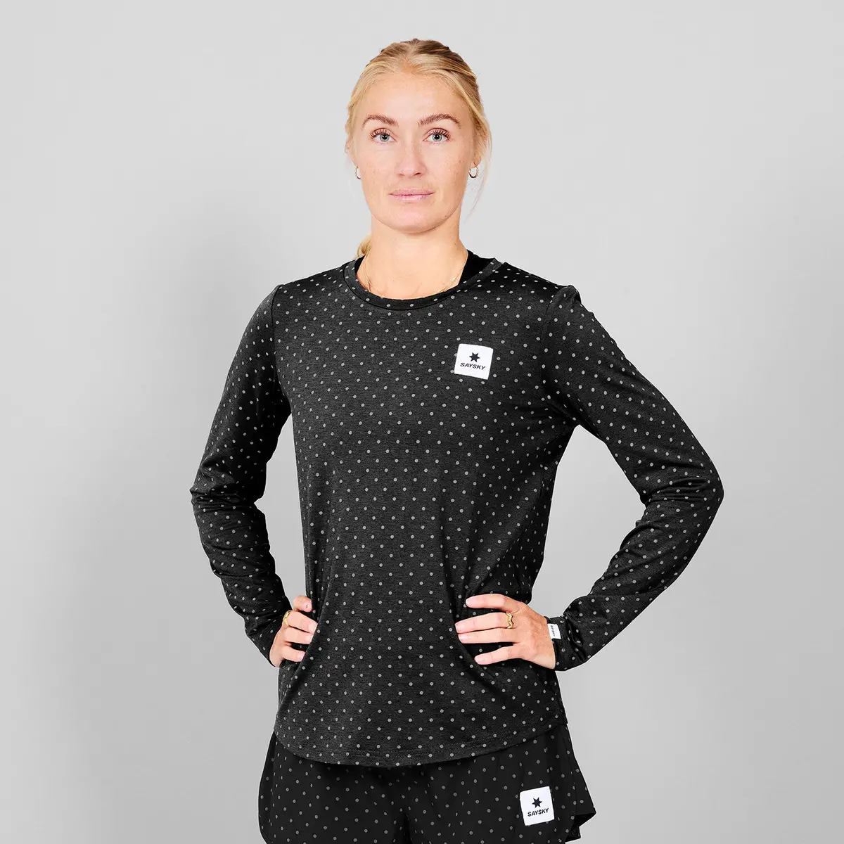 Reflective Polka Pace Long Sleeve 1