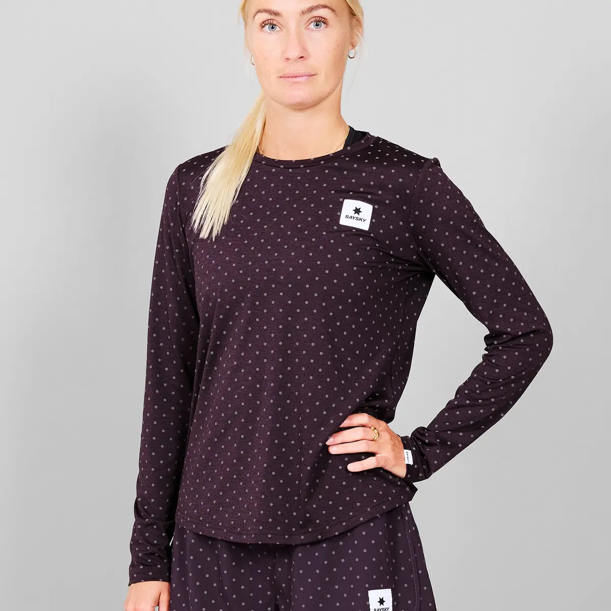 Reflective Polka Pace Long Sleeve 1