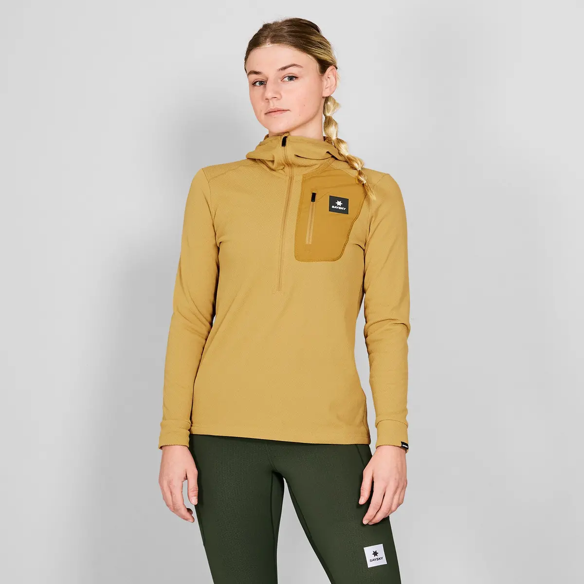 Combat Half Zip Fleece Hoodie 1