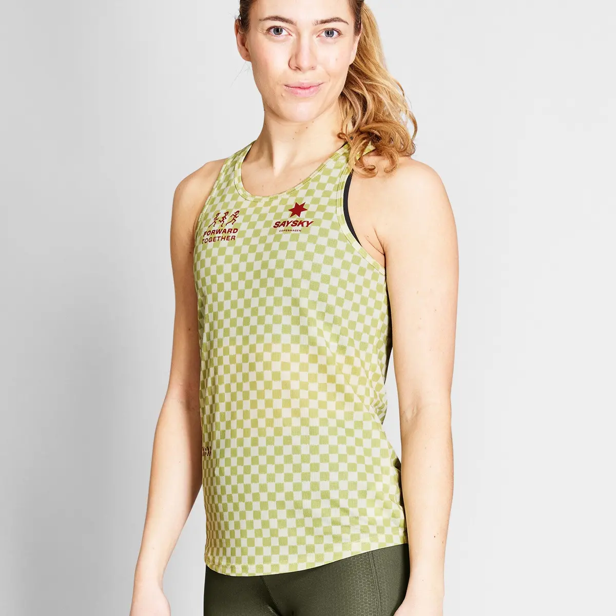Checker Combat Singlet 1