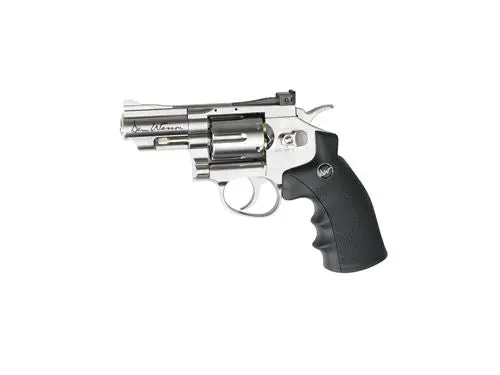 Asg Dan Wesson 2.5" Chrome Revolver Co2 Airgun .177 Bb 1