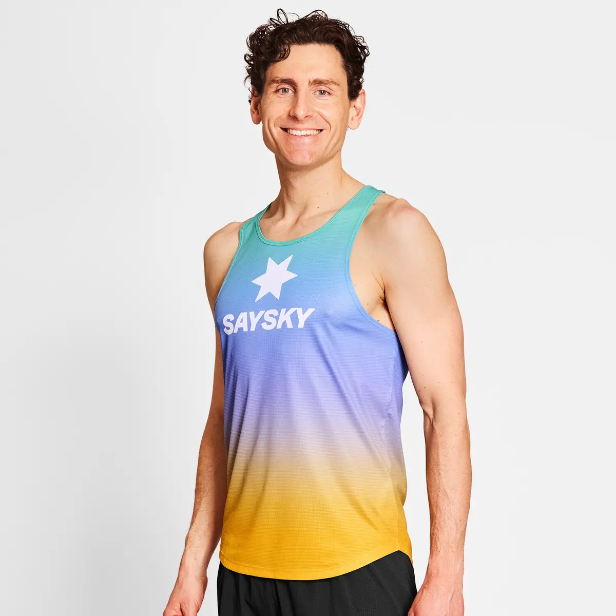 Drip Dye Flow Singlet 1