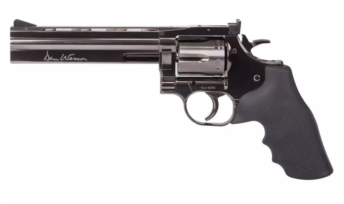 Dan Wesson 715 6" Co2 .177 Pellet Revolver (Grey) 1