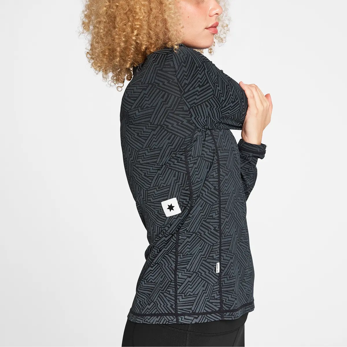 Reflective Pace Half Zip Long Sleeve 4
