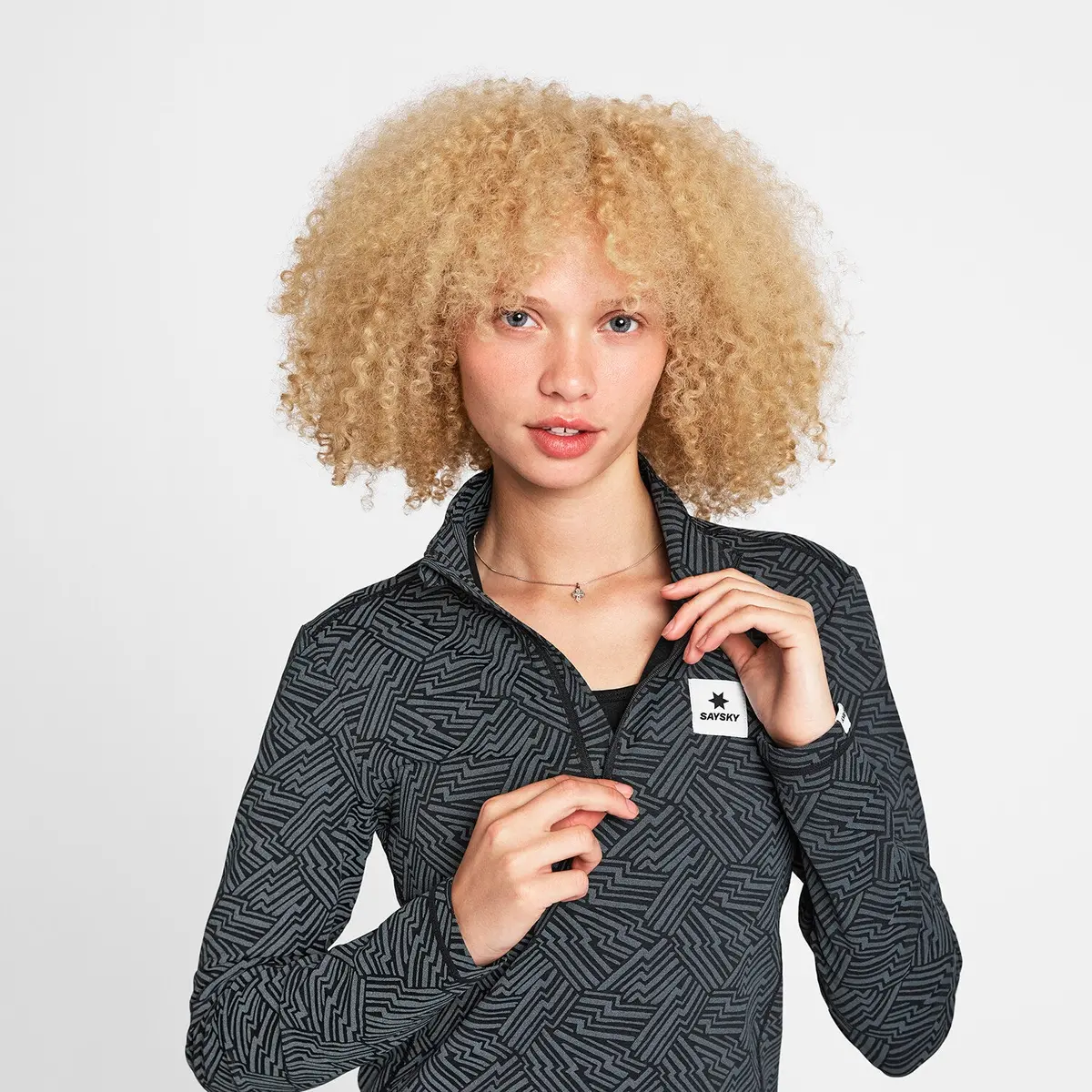 Reflective Pace Half Zip Long Sleeve 3