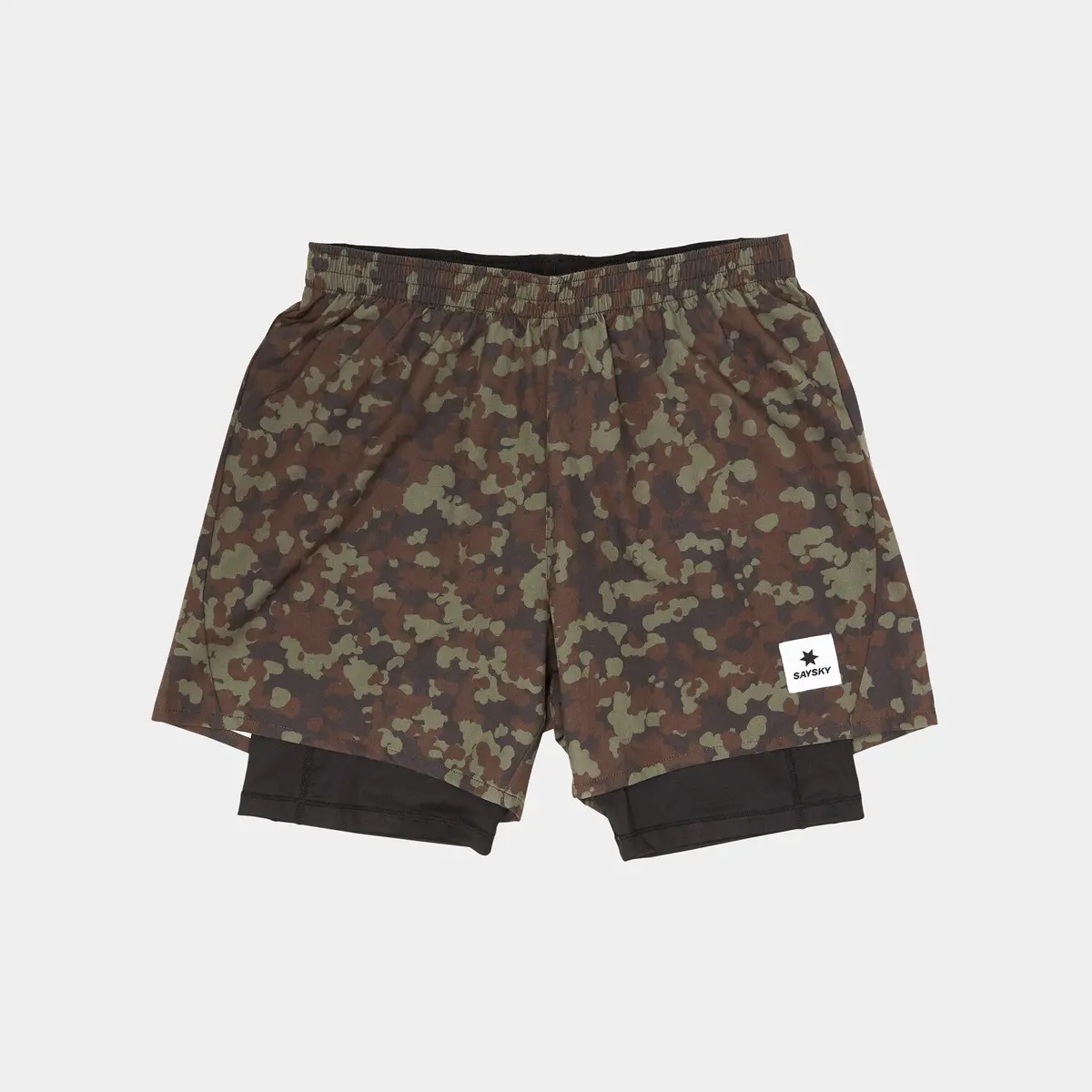 Camo Pace 2 In 1 Shorts 5'' 2