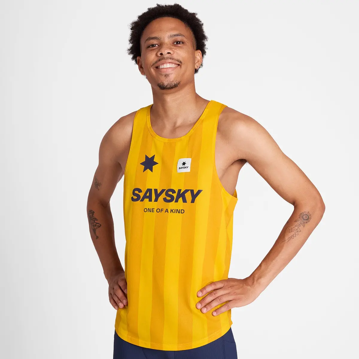 Stripe Combat Singlet 1