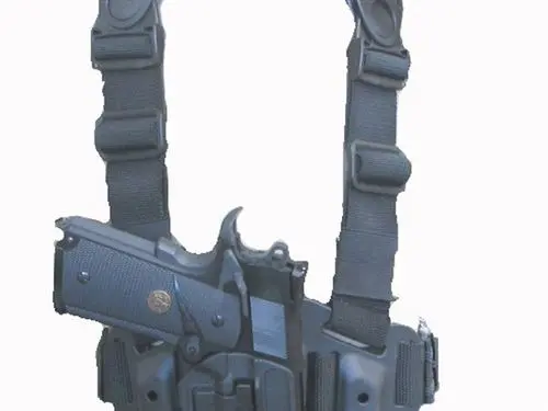 1911 Tactical Molded Holster W- Platform (Blk) 1