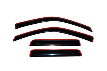 Auto Ventshade (Avs) 194975 Rainguard; Ventvisor; Aerodynamic Design; In-Channel; Smoke; Acrylic; Set Of 4 Ford 1