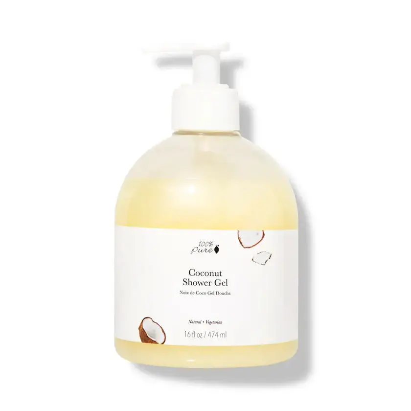 Coconut Shower Gel 16Oz - 100% Pure 1