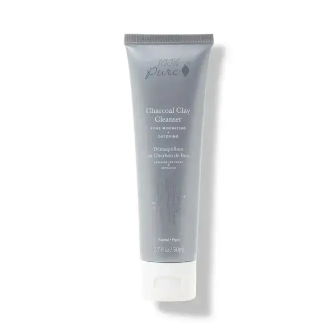 Charcoal Clay Cleanser - 100% Pure 1