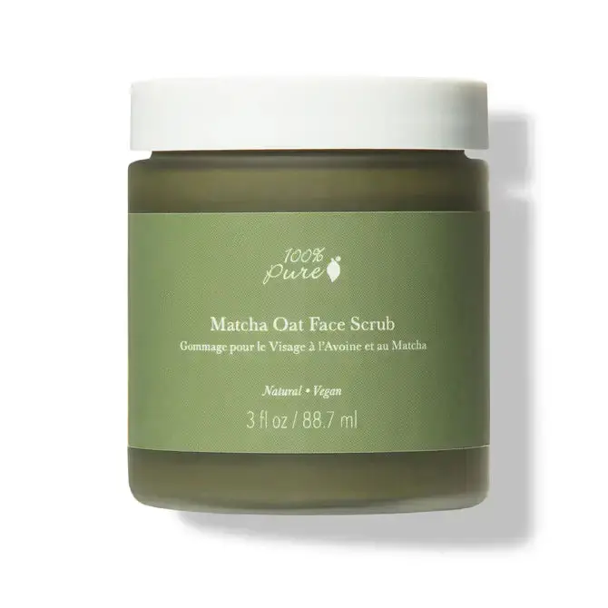 Matcha Oat Face Scrub 88.7Ml - 100% Pure 1