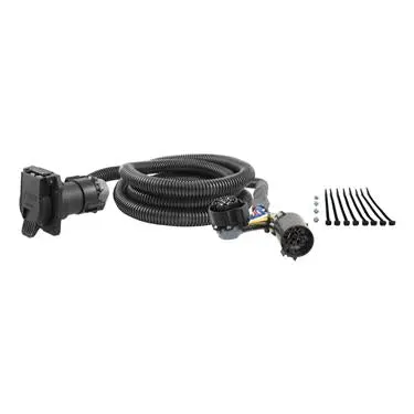 Curt 57010 Trailer Wiring Connector; For Use With Remote In-Bed Wiring And Fifth Wheel Or Gooseneck Hitch 1