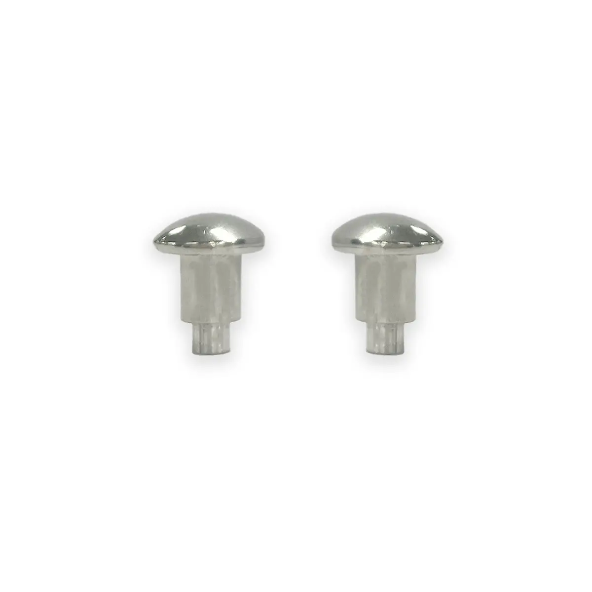 Ezy Ride Spur Buttons (Pair) Stainless Steel 1