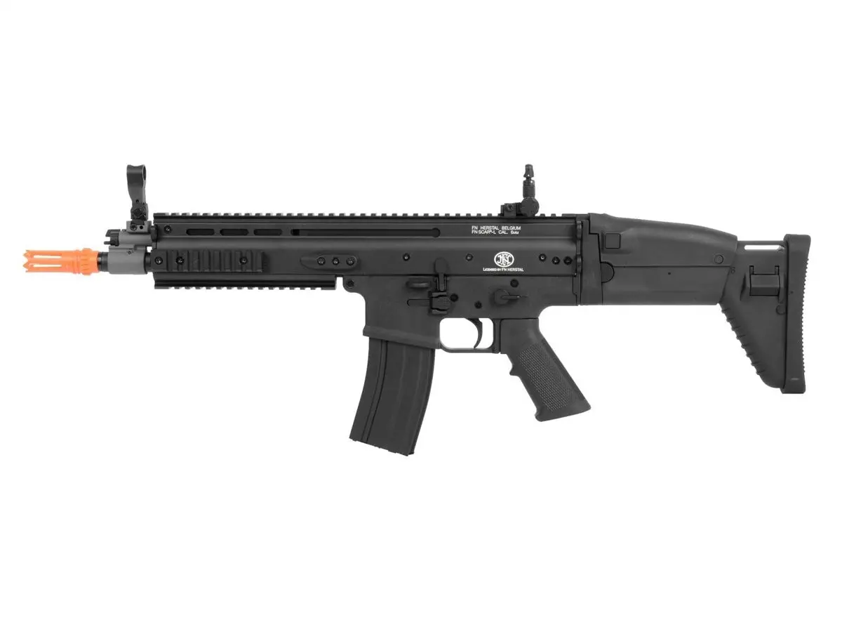 Fn Scar-L Aeg W- Battery And Charger - Black 1