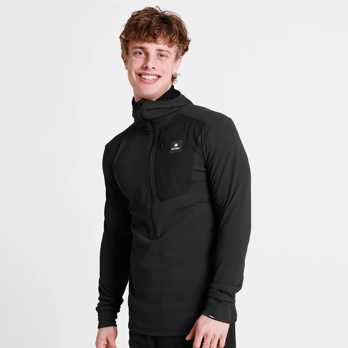 Combat Half Zip Fleece Hoodie 1