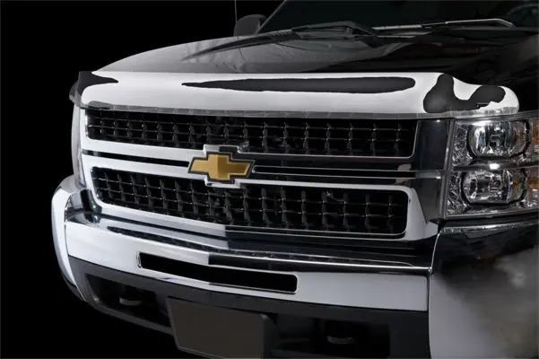 Stampede 2044-8 Vigilante Premium Hood Protector - Chrome 2