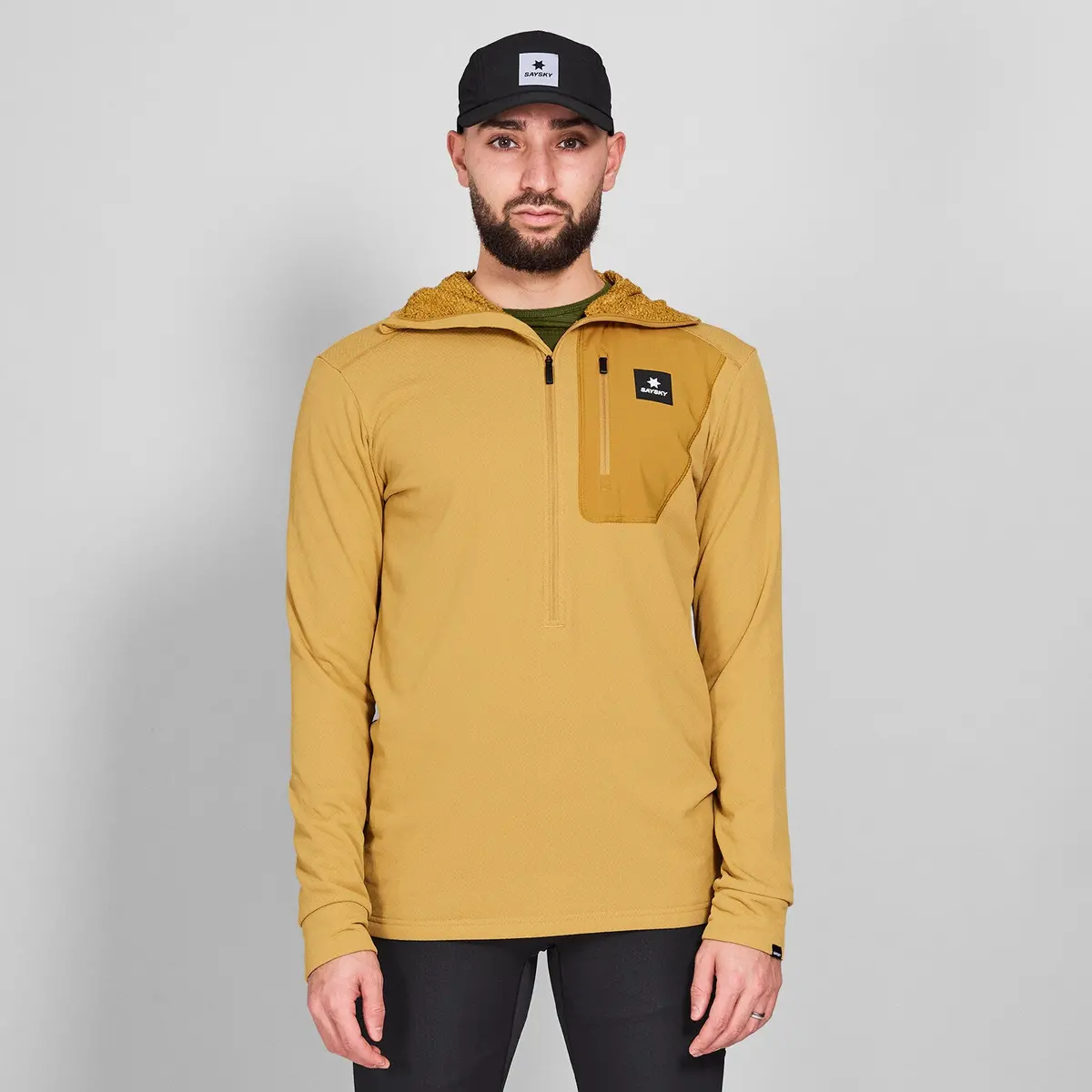 Combat Half Zip Fleece Hoodie 1