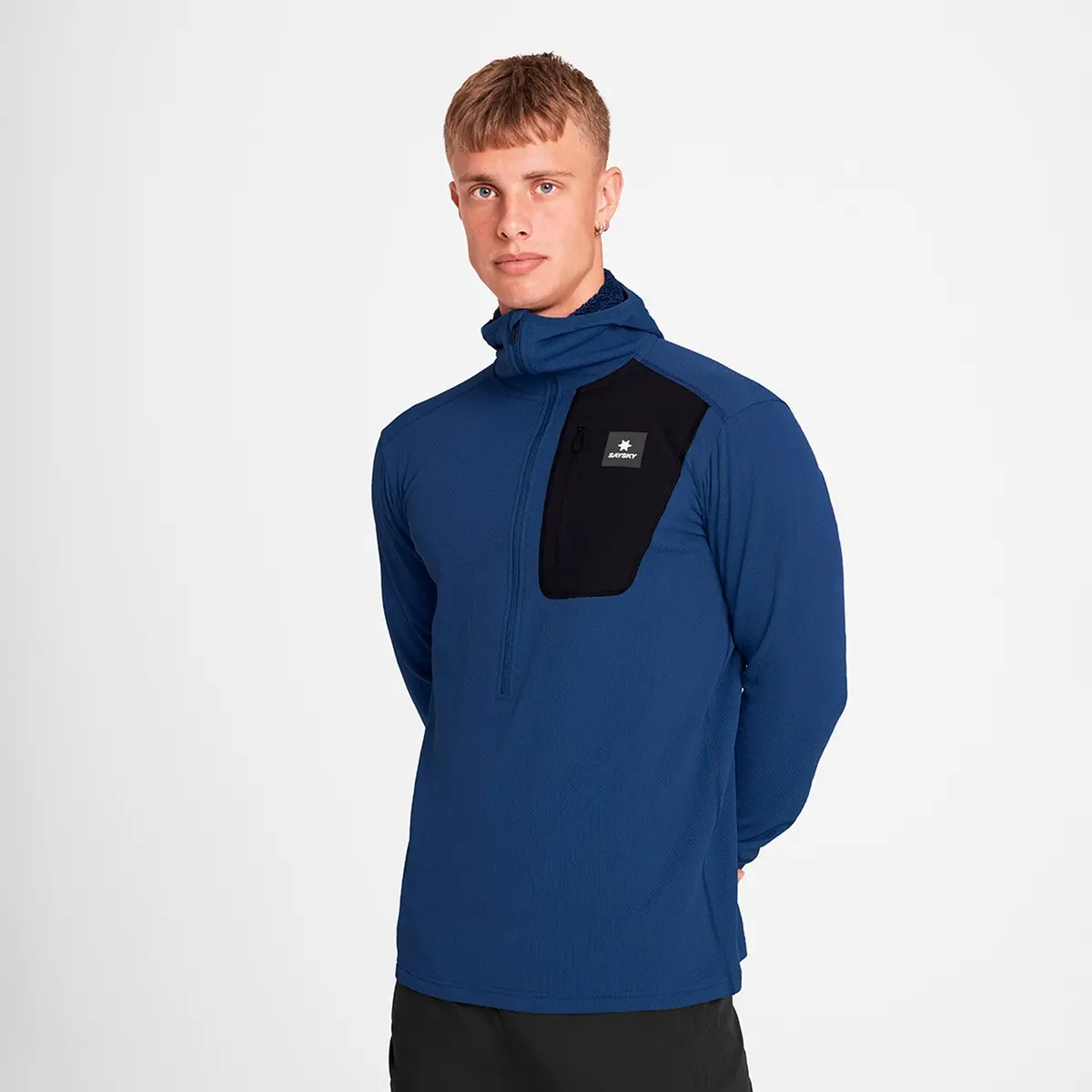 Combat Half Zip Fleece Hoodie 1