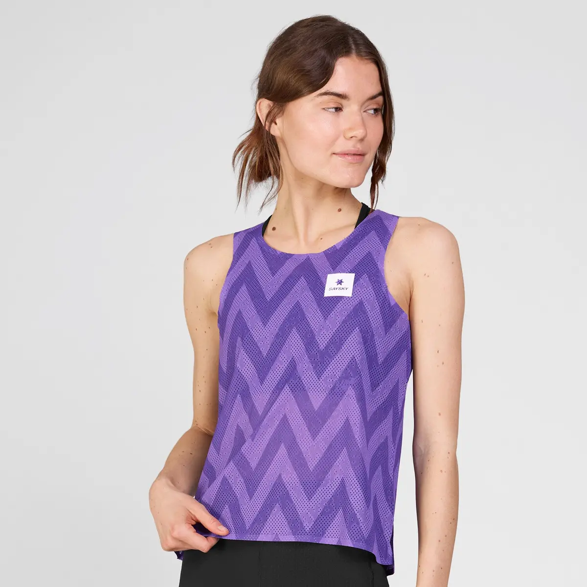 Zig Zag Air Flow Singlet 1