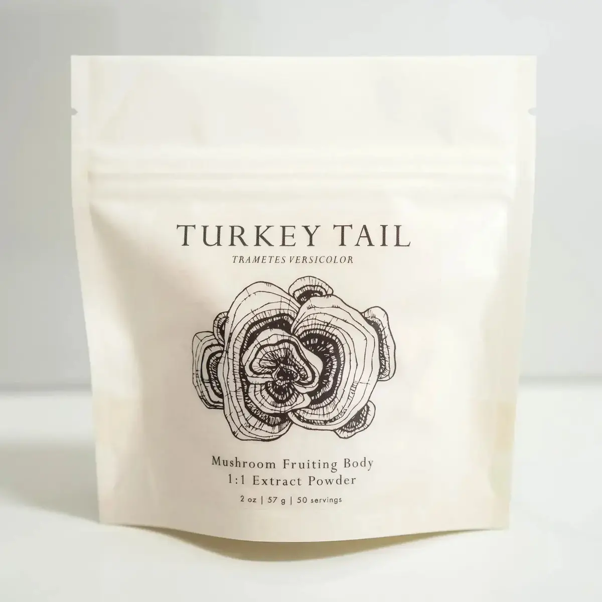 Turkey Tail Mushroom Powder - Organic 1:1 Extract 1