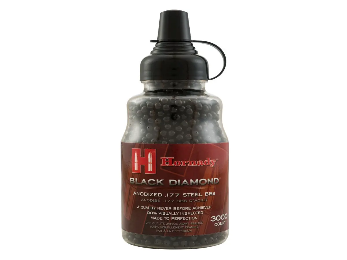 Umarex Hornady Black Diamond Steel .177 Cal Bbs 3000 Ct. 1