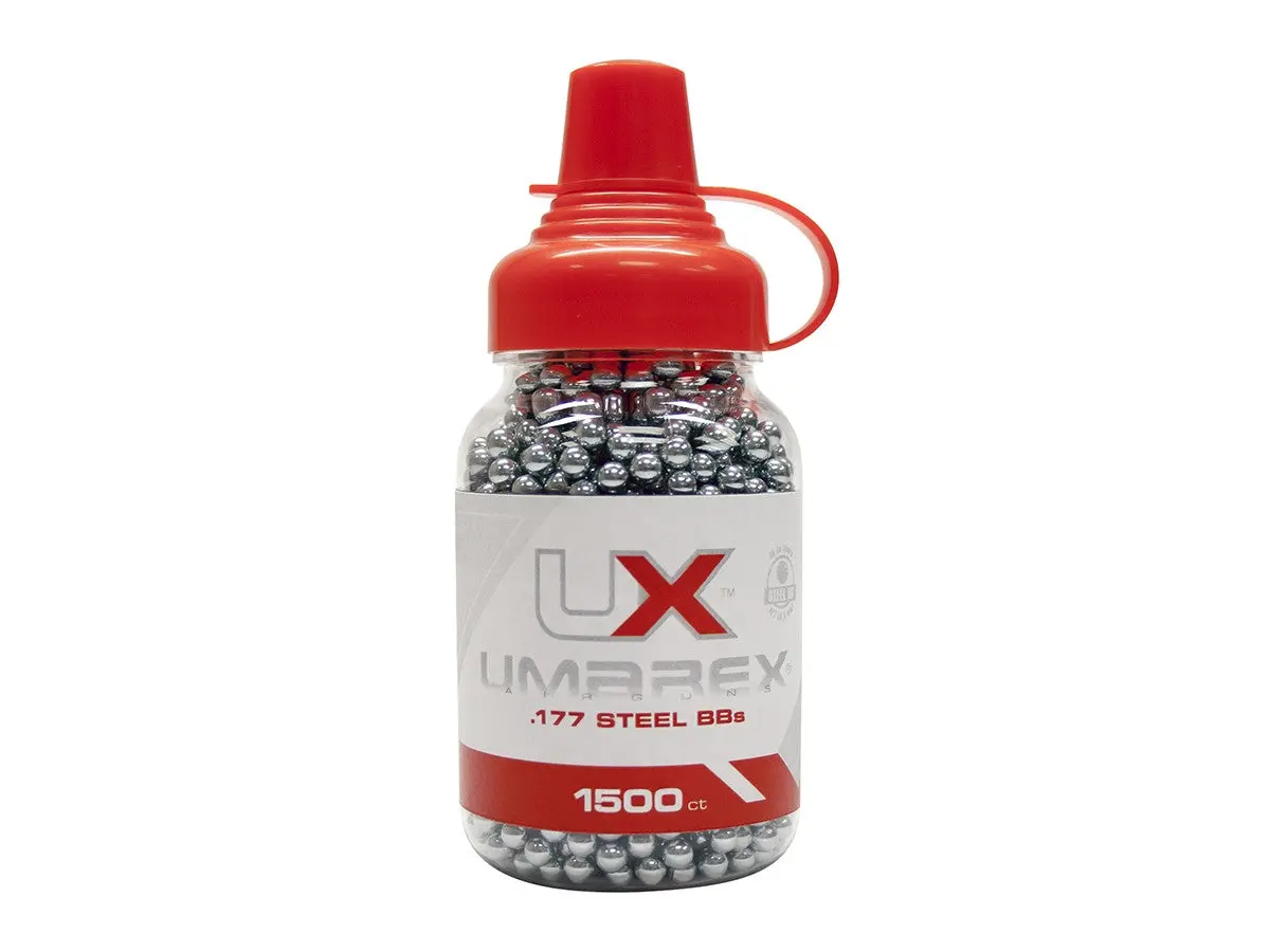 Umarex .177 Caliber Steel Bbs (1500Rnd Bottle) 1