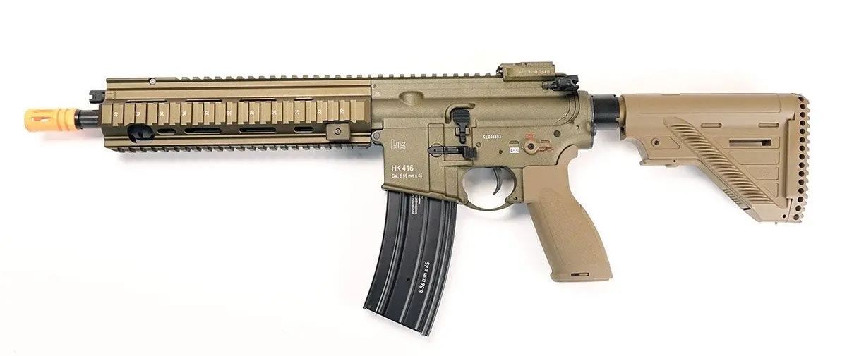 Umarex H&K Licensed 416 A5 Aeg Airsoft Rifle W/ Avalon Gearbox By Vfc (Fde) 1