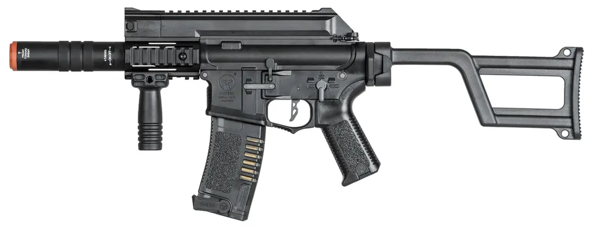 Ares Amoeba Am-005 Aeg Gen.5 Machine Pistol In Black 1