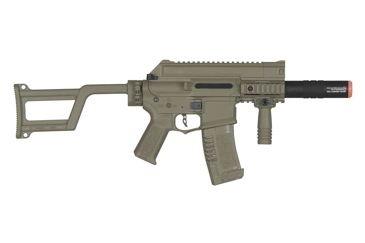 Ares Amoeba Am-005 Aeg Gen.5 Machine Pistol In Tan 2
