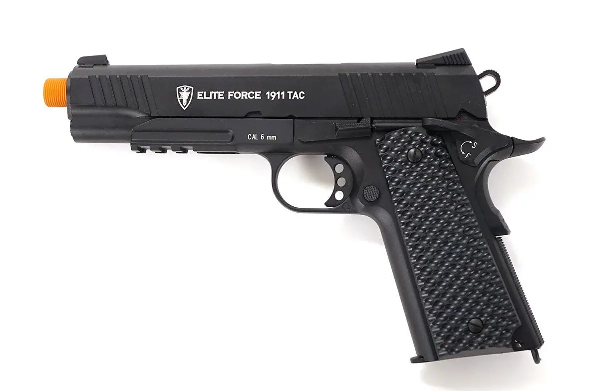 Elite Force 1911 Tactical Blowback Gas Gun (Co2) - Black 1