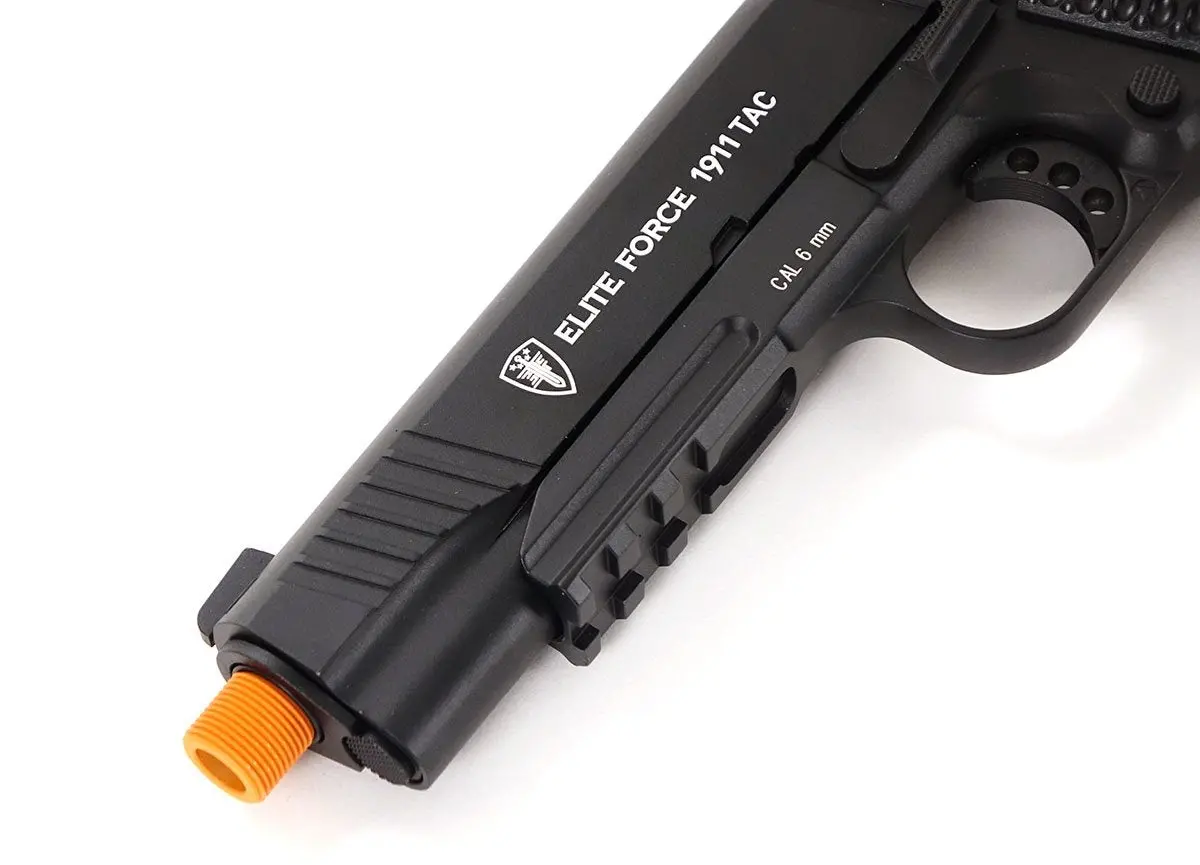 Elite Force 1911 Tactical Blowback Gas Gun (Co2) - Black 2