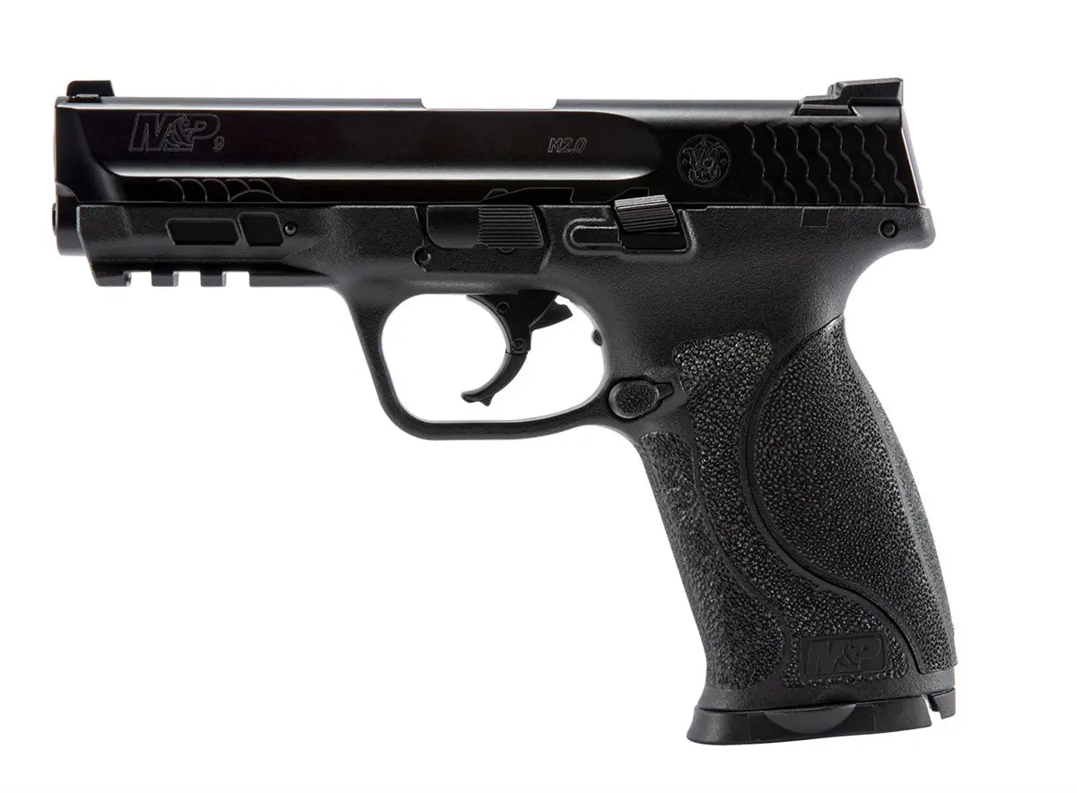 T4e Umarex .43Cal S&W M&P9 M2.0 Semi Automatic Co2 Paintball Pistol In Black 1