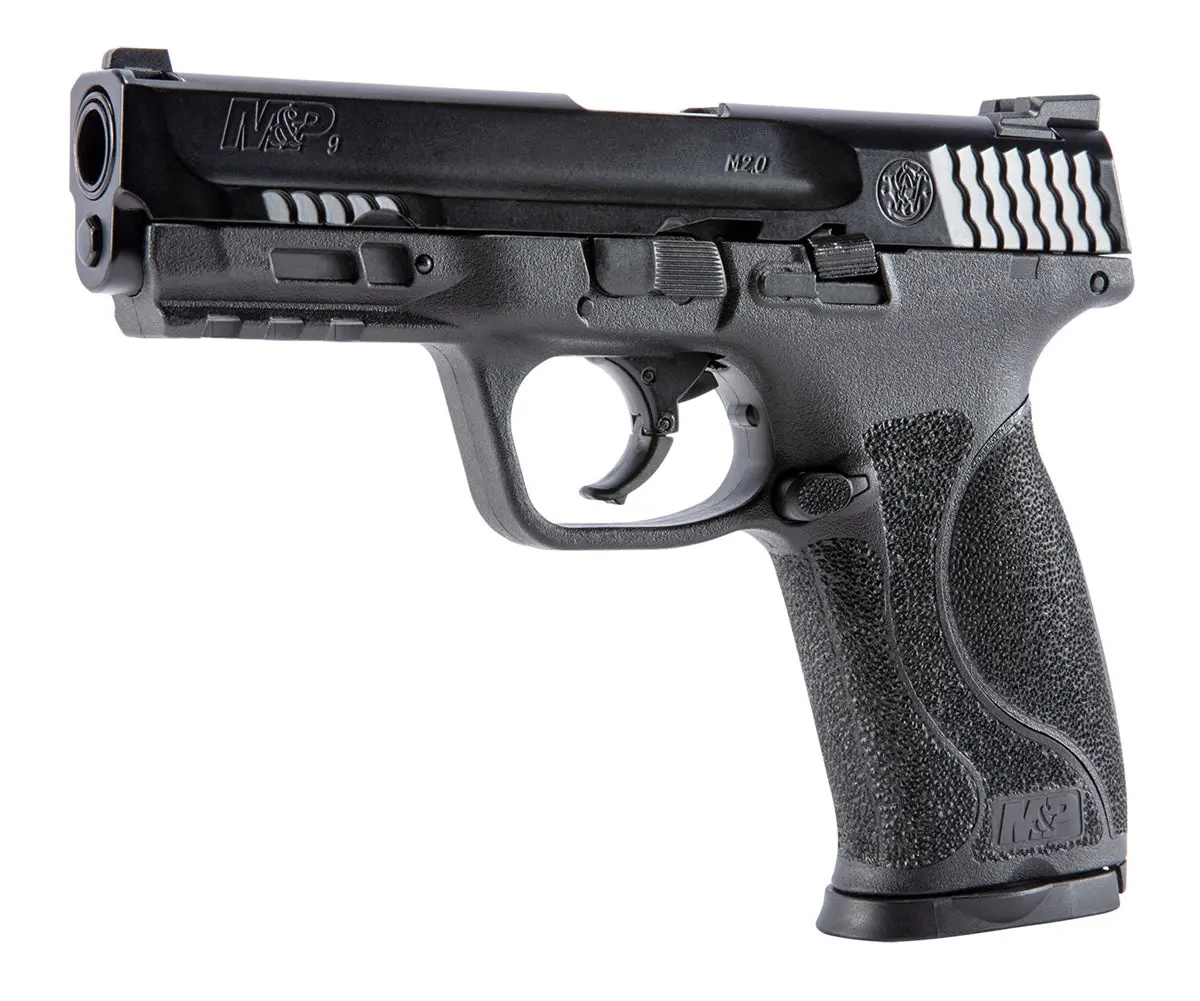 T4e Umarex .43Cal S&W M&P9 M2.0 Semi Automatic Co2 Paintball Pistol In Black 2