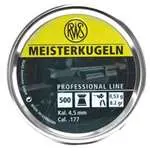 Rws Meisterkugeln .177 Blister Pellets (500Ct) 1